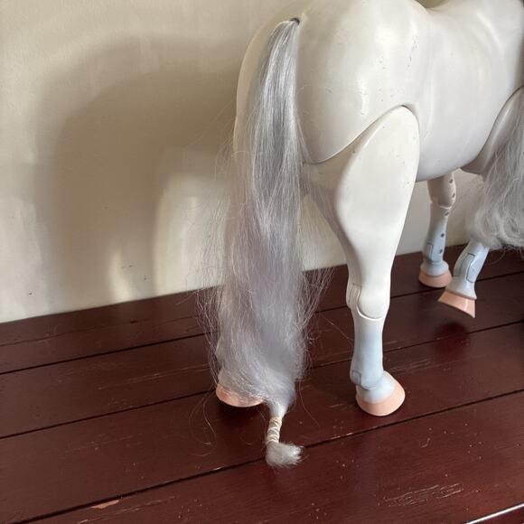 Battat Our Generation White with Purple Mane Circus Horse 20” Articulated Legs - Picture 8 of 9